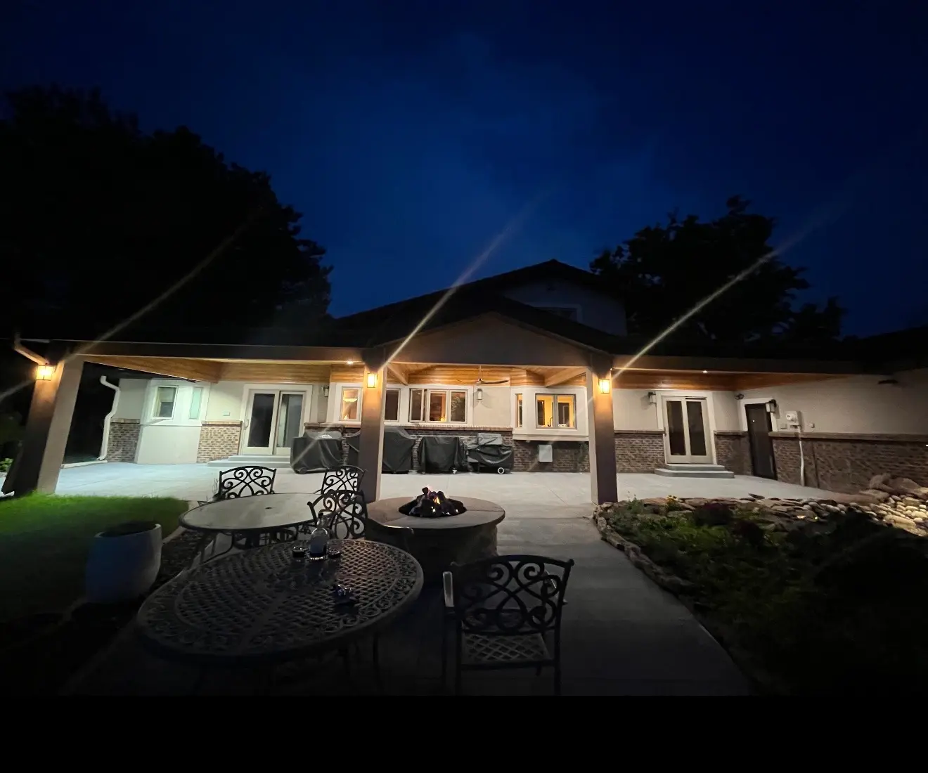 Roof Cover Over the Deck project in Columbine Valley, Colorado
