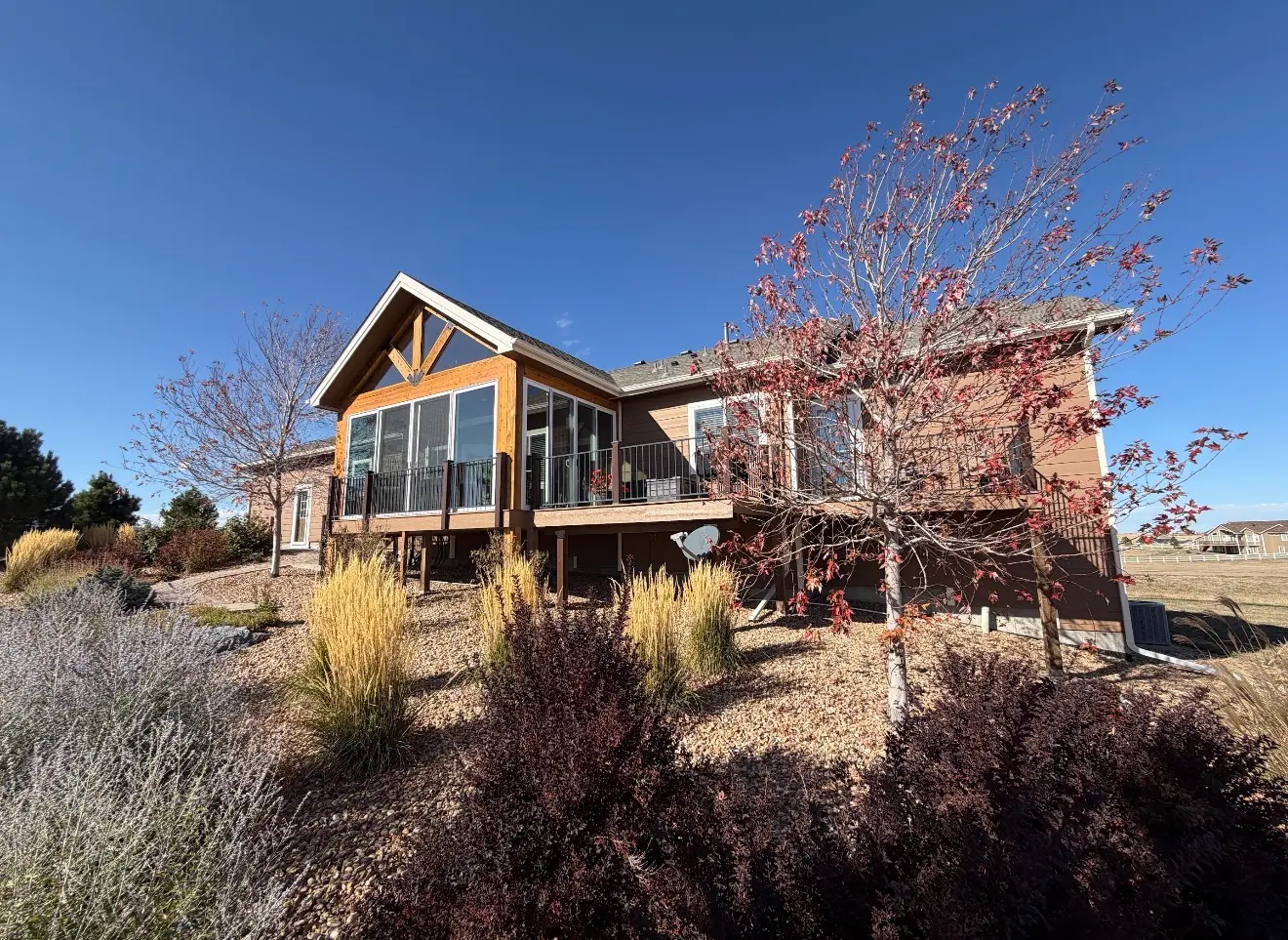 Elevated sunroom project in Elizabeth Colorado