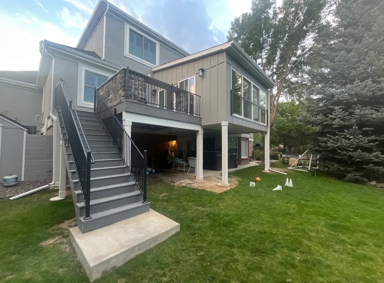 Elevated Sunroom Enclosure project in Centennial, Colorado